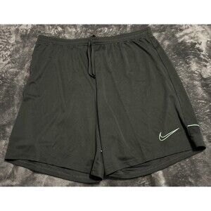 XL Nike Men's Dri-FIT Academy Knit Football Shorts CW6107-070 Grey NWOT